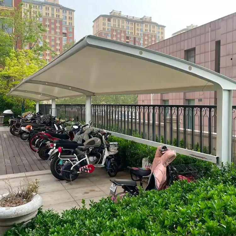 琼海市膜结构电动车棚